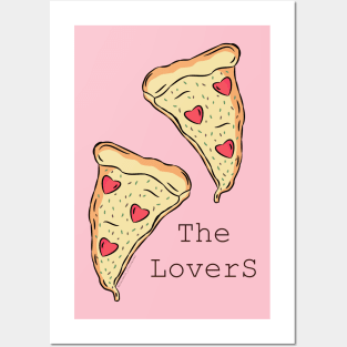 The Lovers - Pizza Posters and Art